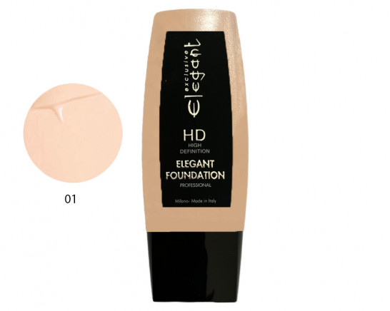 NOTRANSFER 01 - FOUNDATION LIQUID COVER & WATERPROOF MAKE UP 35ML ELEGANT