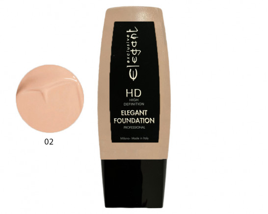 NOTRANSFER02 - FOUNDATION LIQUID COVER & WATERPROOF MAKE UP 35ML ELEGANT