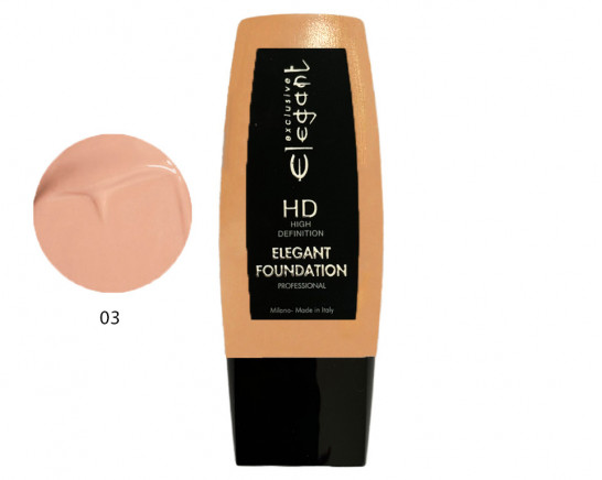 NOTRANSFER03 - FOUNDATION LIQUID COVER & WATERPROOF MAKE UP 35ML ELEGANT