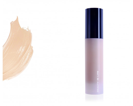 ALABASTER 01C - SATIN FOUNDATION LIQUID MAKE UP 30ML BEAUTY IS LIFE