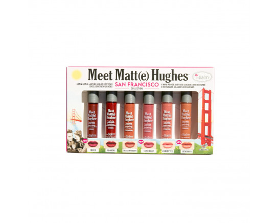 HUGHES MINI SAN FRANCISCO -  LIPSTICK LIQUID 6x1.2ML THEBALM