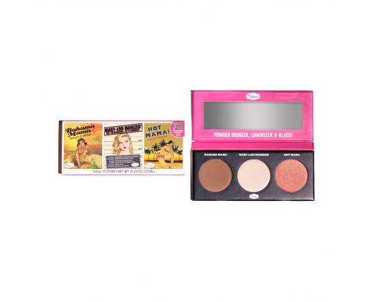 TRIO MUST HAVES POWDER PALETTE THE BALM 6.6GR