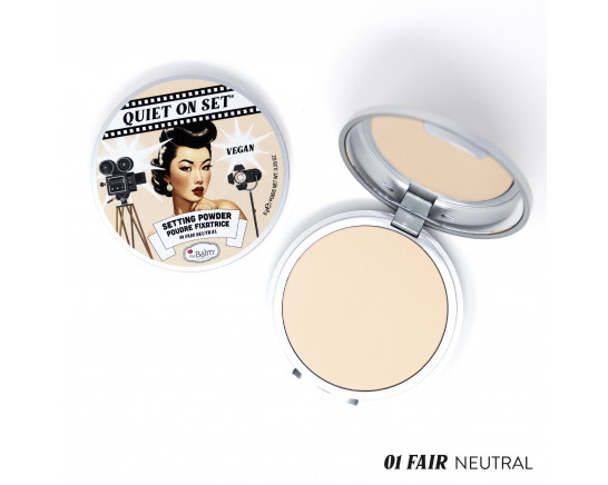 01 QUIET ON SET SETTING POWDER 8G THEBALM
