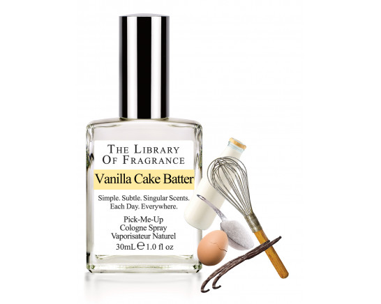 VANILLA CAKE BATTER COLOGNE 30ML LIBRARY OF FRAGRANCE