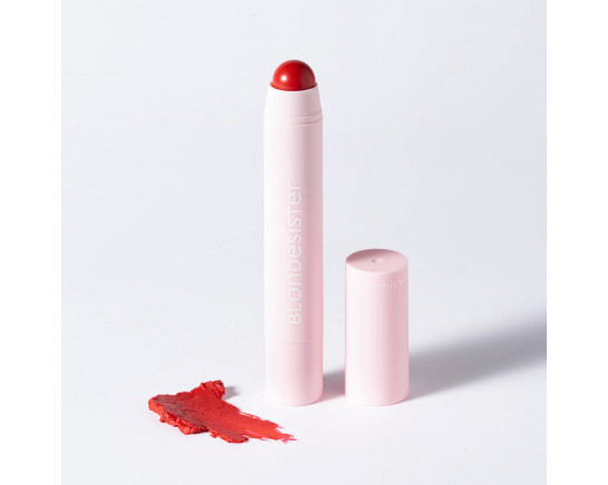 03 FIRE RED - LIP OR CHEEK 2 IN 1 IT'S UP TO YOU 3.5GR BLONDE SISTER