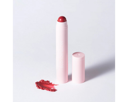 04 BERRY RED - LIP OR CHEEK 2 IN 1 IT'S UP TO YOU 3.5GR BLONDE SISTER
