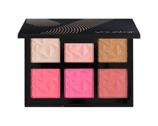 GLAM AND GLOW HIGHLIGHTER AND BLUSH PALETTE 14GR YOUSTAR